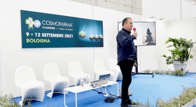 Dario Melpignano a cosmofarma 2021